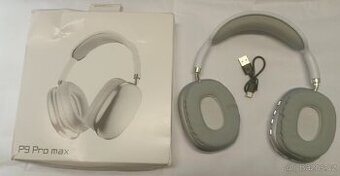 Bezdrátová sluchátka P9 pro max Bluetooth 5.0 s mikrofonem