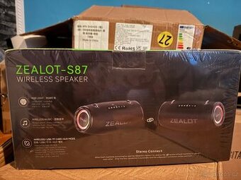 NOVÝ bezdrátový reproduktor Zealot S87
