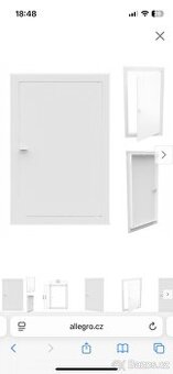 Revizní dvířka kovová 40x80