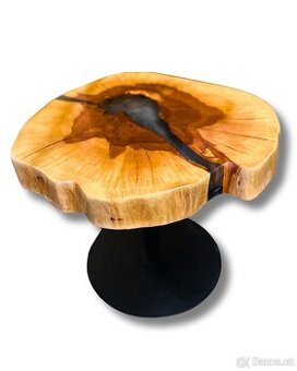 Epoxidový stůl Marble efekt 47x50 cm - 1