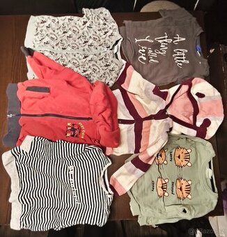 Dětské mikiny 2-3 roky 6ks