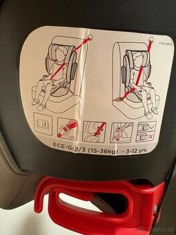 Autosedačka 15-36kg s isofixem