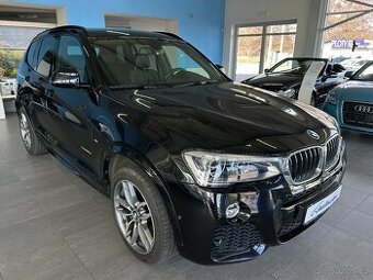 BMW X3 2017 140kW,M-PAKET, xDrive20d,1.MAJITEL,ČR,DPH