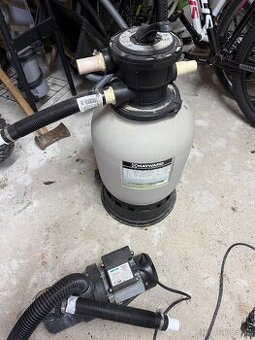 Písková Filtrace, schůdky, vysavač