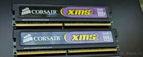Paměti - Corsair DDR2 - 2x1GB(800MHZ)