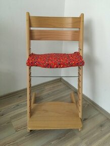 Prodám dřevěnou rostoucí židli pro děti značky Jitro