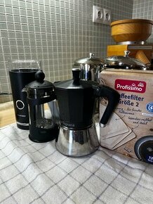 Kávový servis/set pro přípravu mleté kávy - 1