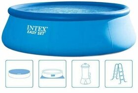Prodám bazén Intex včetně pískové filtrace se solinatorem