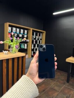 APPLE IPHONE 13 128GB - ČERNÝ,BATERIE 100%,ZÁRUKA