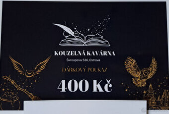 Dárkový poukaz Kouzelná kavárna