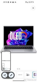 Acer Swift Go 14 EVO Pure Silver celokovový (SFG14-71-71K1)
