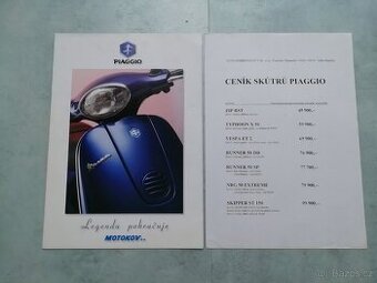 Piaggio - CZ prospekty