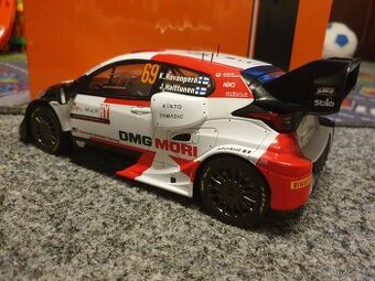 Toyota Yaris gr wrc gazoo 1:18 rally Kalle Rovanpera