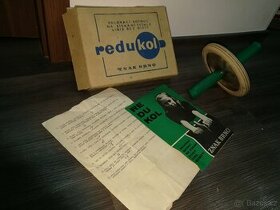 Retro posilovací kolečko