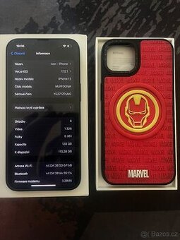 Apple Iphone 13 128 GB černý