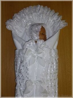 Zavinovačka- povijan madeira s krajkou 75 cm + vložka