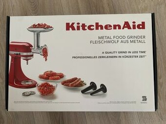 KitchenAid Kovový mlýnek na maso 5KSMMGA - nový nepoužitý - 1