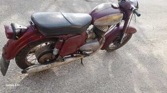 Moto veteran jawa cz
