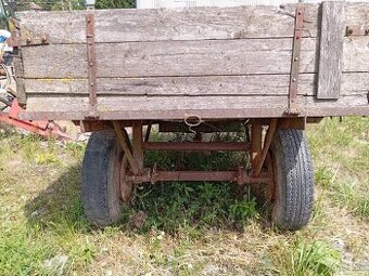 Kára za traktor, náprava