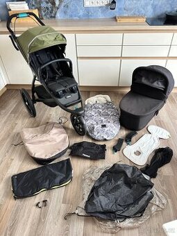 Thule urban glide 2 + korbicka + prislusenstvi