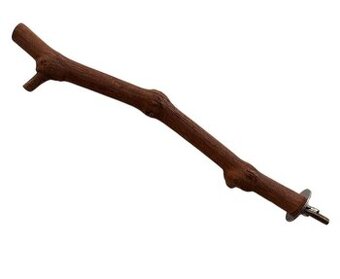 Bidýlka pro ptáky - dřevo - zahnuté/rovné