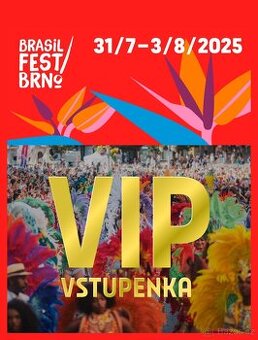 Brazil fest Brno VIP vstupenky 2x