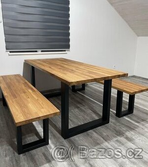 Prodám dubové lavice