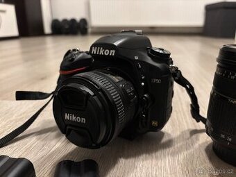 Nikon D750 + Nikon f1,8 50mm + Tamron f2,8 28-75mm