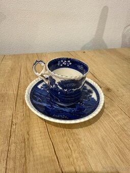 Starý hrnek s podšálkem Copeland SpodesTower