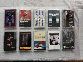 Depeche Mode mc kazety vzácná sbírka