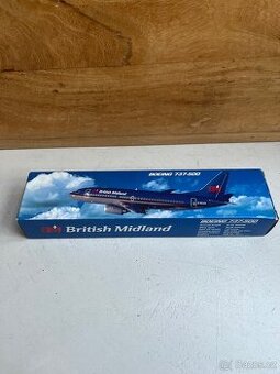 British Midland Boeing 737-500 1:200