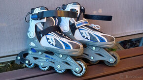 Dětské rostoucí kolečkové brusle CYGNUS 32-35