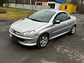 Peugeot 206 CC 1.6i 80kw, r.2005, STK, kabriolet