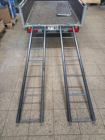 Nájezdy pro zahradní traktor, čtyřkolku