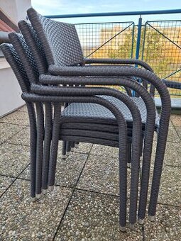 Ratanové židle 4 ks