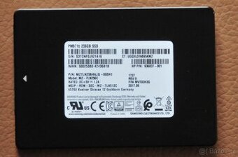 2,5" SSD Samsung 256GB