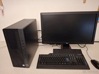 HP Elitedesk 800 G4 TWR + LCD 24"