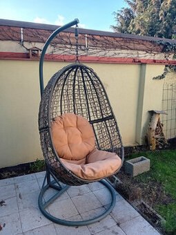 Prodám závěsné houpací křeslo "vajíčko"