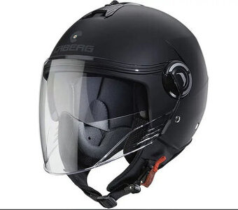 moto helma Caberg Riviera V4X matt black, vel. L