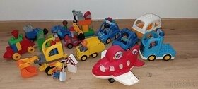 Lego DUPLO - auta, náklaďáky, figurky - 1