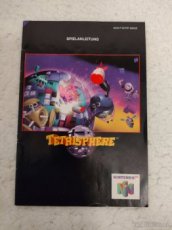 The New Tetris + Tetrisphere - herní manuály pro Nintendo 64