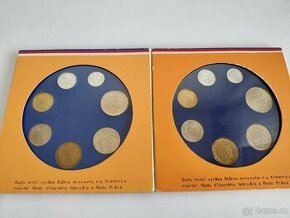 Kompletní sady mincí 1987/1988