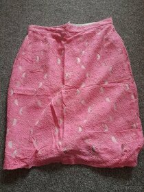 Růžová sukně 38 - H&M - 1