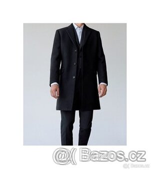 Pánský kabát Tailored MNG MAN, vel. M, tmavomodrý