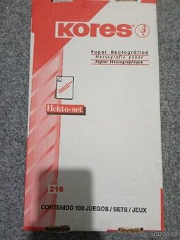 KORES obtiskávací papír na tetování