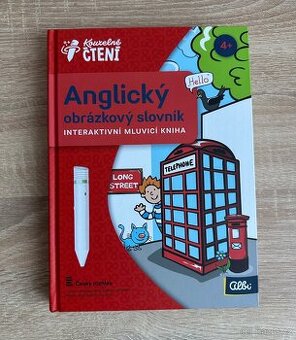 Kniha Albi, Kouzelné čtení - Anglický obrázkový slovník