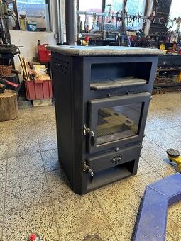 Zánovní krbová kamna 19,5 kw