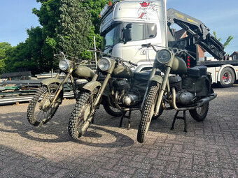 4x Jawa 250/579 Švéd s TP