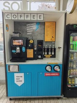 Samoobslužná kávová stanice Soul X Coffee