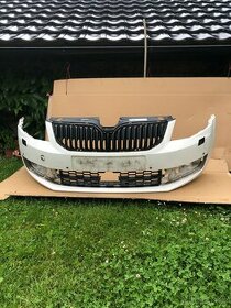 predni naraznik skoda octavia iii 12-17 bily 6pdc